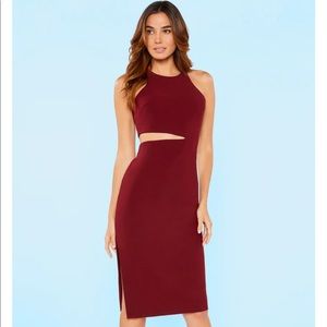 Likely Viola Dress in Rhubarb